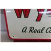 Image 5 : Wynola Metal Tin Sign 'A Real Cola Drink' 1950s 19'' x 27'' 