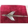Image 6 : Pontiac Flying Indian Chief Hood Ornament Early 1950s 20'' x 7'' 