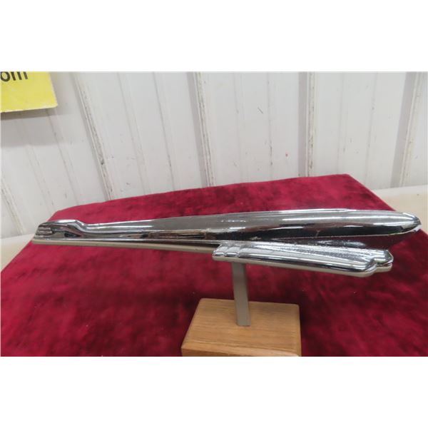 1947 Chevy Chrome Hood Ornament 14 1/2'' Long 
