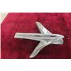 Image 3 : Plymouth 1950s Chrome Hood Ornament Flying Ship or May Flower 10 1/2" Long