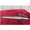 Image 1 : 41 Oldsmobile Chrome Hood Ornament 14'' Long 