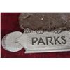 Image 3 : Saskatchewan 1935 Provincial Park Pass Beaver Badge Aluminum
