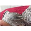 Image 6 : Saskatchewan 1935 Provincial Park Pass Beaver Badge Aluminum