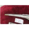 Image 3 : Fargo 40s Chrome Hood Ornament 16'' Long , Fargo Decal 9 1/2''