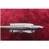 Image 4 : Chevrolet 1940s Chrome Hood Ornament 14'' Long 