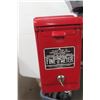 Image 17 : Vintage Double Head Parking Meter on Stand 5¢, 10¢, 25¢ Nickel a