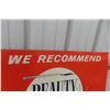 Image 4 : Vintage Beauty Shine Carplexion Care Metal Sign 1960s? 29 1/2'' x 23 