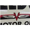 Image 3 : Veedol Motor Oil Porcelain 2 Sided Sign 24'' Diameter, Vintage? 