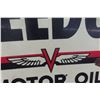 Image 9 : Veedol Motor Oil Porcelain 2 Sided Sign 24'' Diameter, Vintage? 