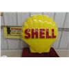 Image 1 : Shell Vacuum Formed Plastic Clam Shell Shape with Word Shell 