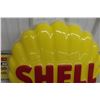 Image 3 : Shell Vacuum Formed Plastic Clam Shell Shape with Word Shell 