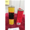 Image 6 : 2 Quart Oil Cans: Massey Harris Cream Separator, Marvel Mystery