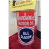 Image 2 : 6 Oil Quart Cans with Product: Havoline, Woodwards, Genuine Red 