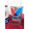 Image 5 : 6 Oil Quart Cans with Product: Havoline, Woodwards, Genuine Red 