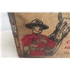 Image 4 : Drewrys Ale Wood Crate with Mountie Drinking + Horse 18 1/2'' x 