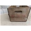 Image 7 : Drewrys Ale Wood Crate with Mountie Drinking + Horse 18 1/2'' x 