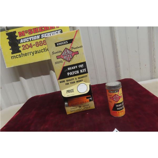 Knicks Mend Rite Patch Kit, 3 Kits and Store Box 