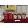 Image 5 : 5 Oil Quart Cans: (3) Formula 1 10W30  with Product, Harley Davidson