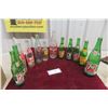 Image 1 : 12 Old Pop Bottles: 7up, Kickapoo, 2Way, Hires, Nu Grape, Up Town &