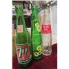 Image 5 : 12 Old Pop Bottles: 7up, Kickapoo, 2Way, Hires, Nu Grape, Up Town &