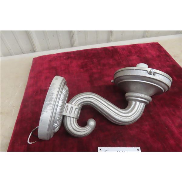 Metal Wall Mount Light Scone No Globe 