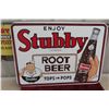 Image 1 : Stubby Root Beer Metal Sign 27 1/2'' x 19 1/2'' Reproduction 