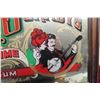 Image 2 : Vintage Framed Mirrored Rosie O'Gradys Emporium 14'' x 21'' 