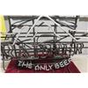 Image 2 : Rainier Beer Neon Sign 18'' x 34'' Neon Has Damage but Comes with