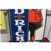 Image 4 : Goodrich Tires Porcelain Sign with Mountie 16'' x 36'' Reproduction 
