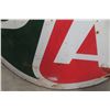 Image 10 : B/A Porcelain 2 Sided Dealership Sign 66'' Diameter 1950s/ 