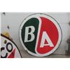 Image 1 : B/A Porcelain 2 Sided Dealership Sign 66'' Diameter 1950s/ 