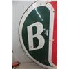 Image 7 : B/A Porcelain 2 Sided Dealership Sign 66'' Diameter 1950s/ 
