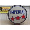Image 2 : Vintage 1930s/40s Imperial 3 Star Gasoline Pump Globe 16" Diameter