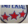 Image 4 : Vintage 1930s/40s Imperial 3 Star Gasoline Pump Globe 16" Diameter