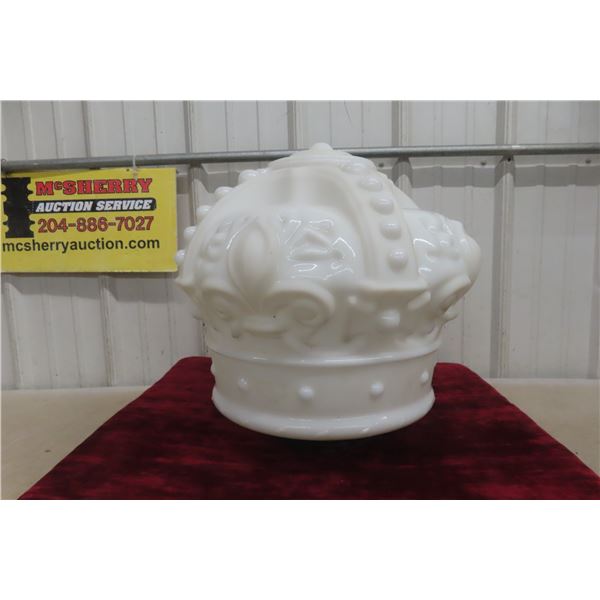 Original Red Crown Standard Oil Gas Pump Globe 1930s-50s 