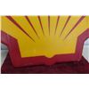 Image 2 : Vintage Shell Clam Fiberglass Sign 27 1/2'' x 29'' 