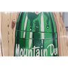 Image 7 : Mountain Dew Metal Tin Embossed Vertical Sign 1966 with Great 