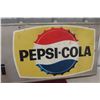 Image 3 : Pepsi Cola Metal Tin Sign 1965 17'' x 47 1/2'' 