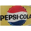 Image 4 : Pepsi Cola Metal Tin Sign 1965 17'' x 47 1/2'' 