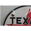 Image 11 : Texaco Porcelain 2 Sided Dealership Sign 60'' Diameter 1940s or 50s 