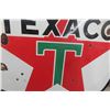 Image 13 : Texaco Porcelain 2 Sided Dealership Sign 60'' Diameter 1940s or 50s 