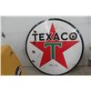 Image 9 : Texaco Porcelain 2 Sided Dealership Sign 60'' Diameter 1940s or 50s 