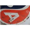 Image 4 : BA Porcelain 2 Sided Dealership Sign 1960s 65 1/2'' Diameter 
