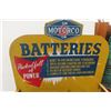 Image 5 : GM Motorco 3 Tier Battery Display Rack, Top Sign Reads GM Batteries 