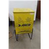 Image 1 : Anco Rolling Service Station Wiper Metal Cabinet 35'' x 13'' x 18 1/2'' 