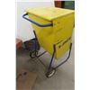Image 5 : Anco Rolling Service Station Wiper Metal Cabinet 35'' x 13'' x 18 1/2'' 