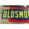 Image 6 : Chevrolet Oldsmobile Dealership 2pce Porcelain Sign Diecut Shield