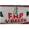 Image 2 : Gutta Percha V Belt Rack Metal Embossed with Graphics of 