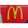 Image 2 : McDonalds Welcome 24hour Fiberglass Sign 24'' x 37'' 