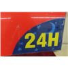 Image 4 : McDonalds Welcome 24hour Fiberglass Sign 24'' x 37'' 